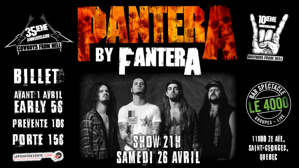 hommage PANTERA